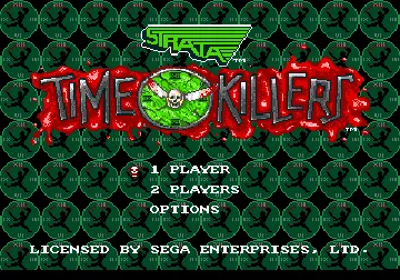 Time Killers (Europe) screen shot title